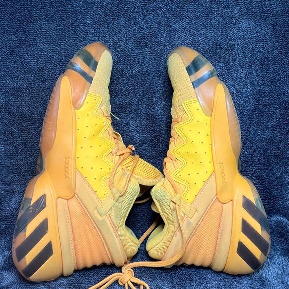 Adidas D.O.N. Issue #3 “Sunshine Yellow” Basketball Shoes Women’s 6/ Men’s 5 - Picture 6 of 8